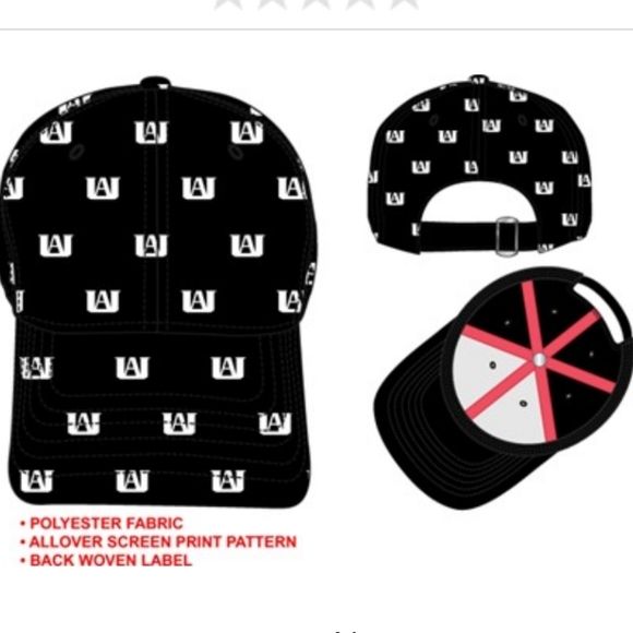 My Hero Academia Aop Ballcap - Hat/Cap - Brand New with Tag - Picture 1 of 6